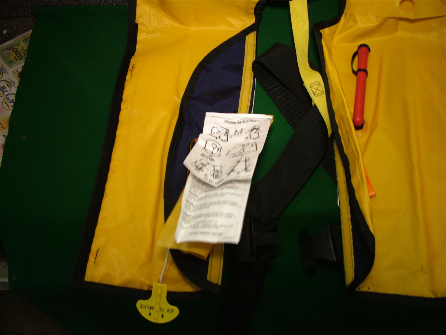 Safety Harness Seat & Life Jacket