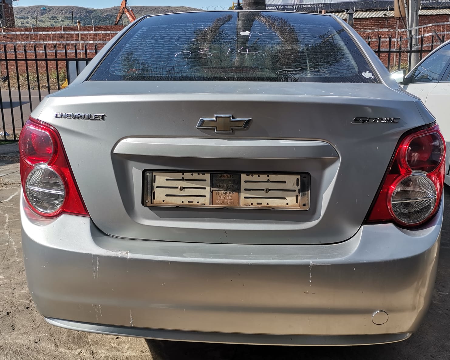 Body Parts for Chev Sonic 1.6 – FOR SALE - Private Seller
