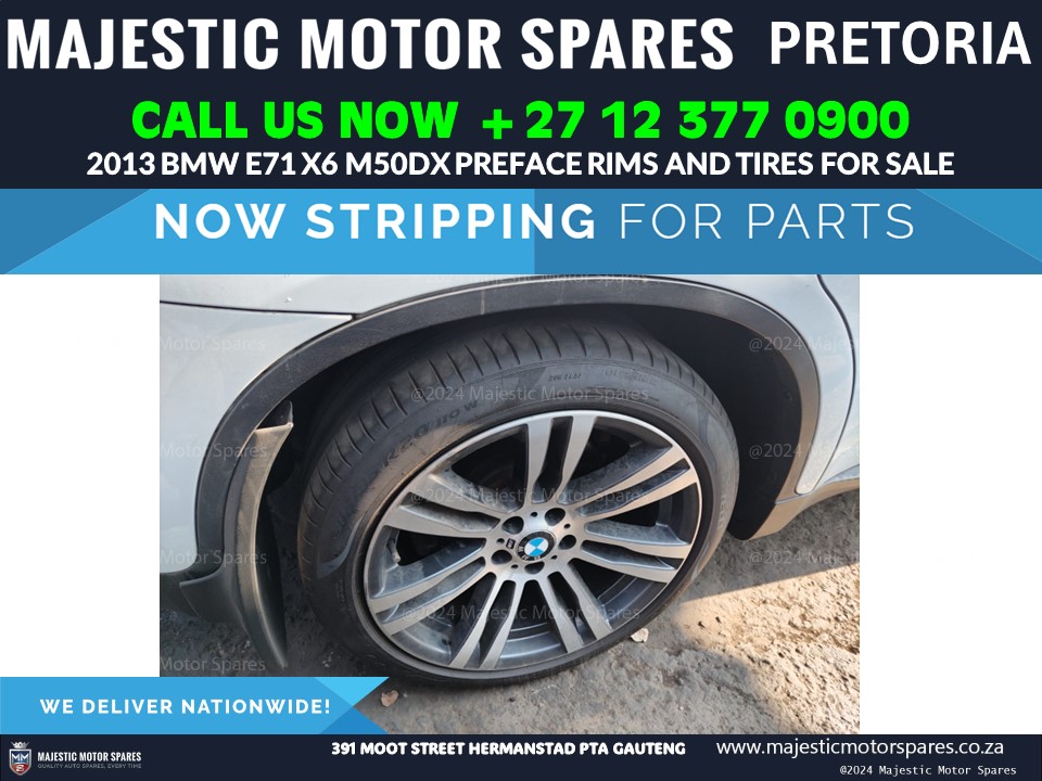 2013 BMW X6 E71 Preface Motor Sport Edition Rims and Tires for Sale used. - Private Seller