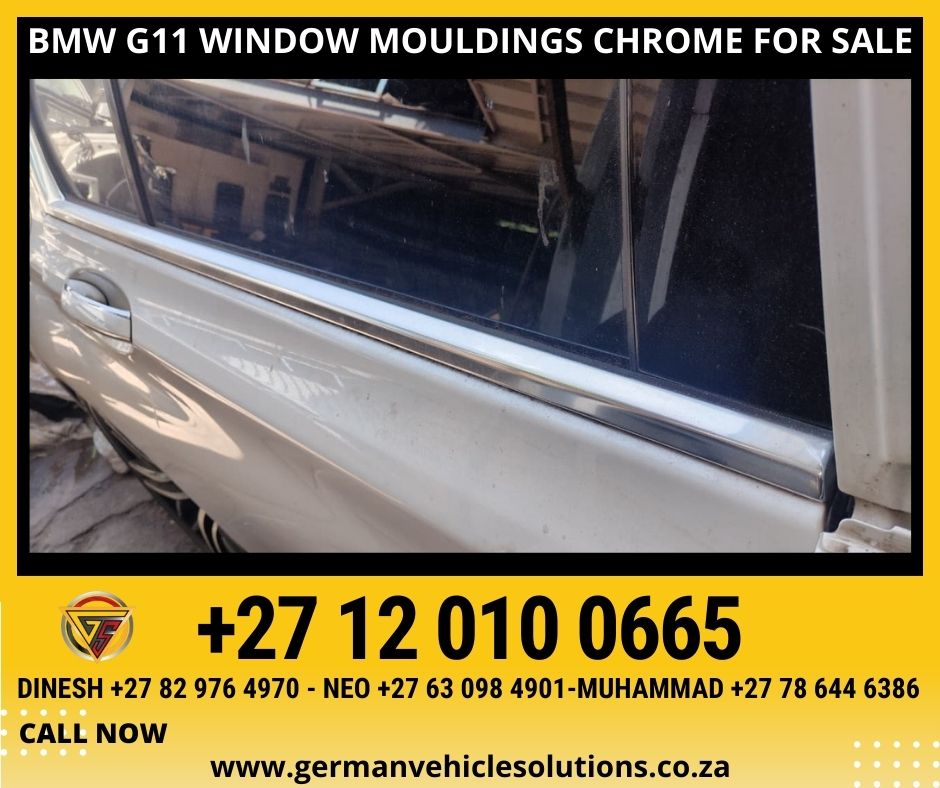 BMW G11 Chrome Window Mouldings for sale Used - Private Seller BMW G11 Chrome Window Mouldings for sale Used - Private Seller