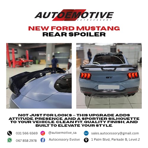 New Ford Mustang Rear Spoiler | Ford Mustang Accessories - Private Seller New Ford Mustang Rear Spoiler | Ford Mustang Accessories - Private Seller