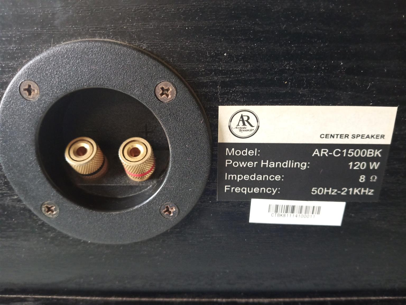 AR – Acoustic Research Surround & Centre Speakers