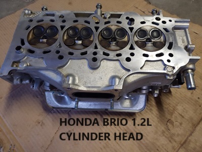 Complete Cylinder head for Honda Brio.