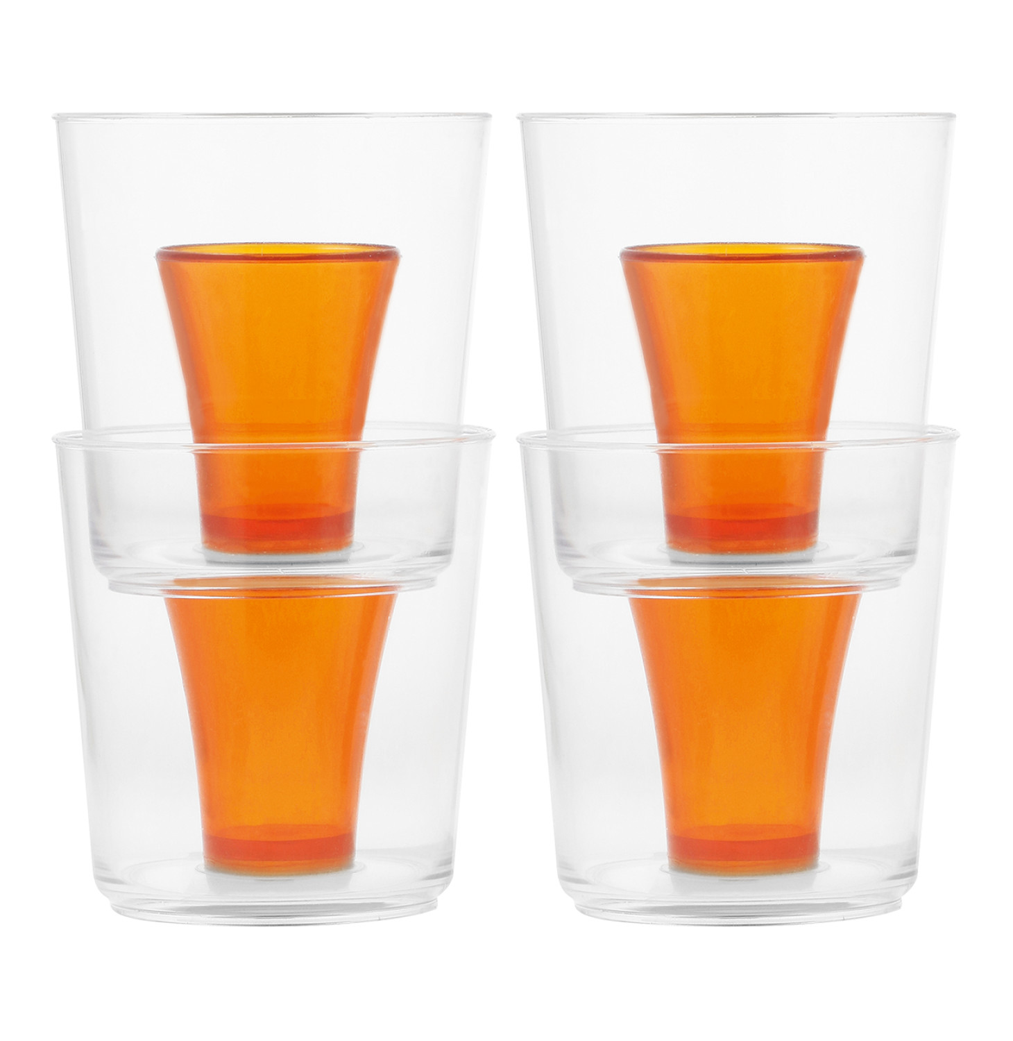Jager Bomb Plastic Shot Glasses. Brand New Products.