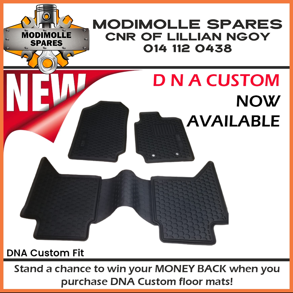Stand a Chance to WIN your MONEY BACK when you Purchase DNA Custom Floor Mats 