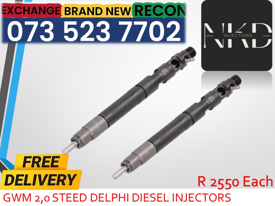 Gwm 2.0L Steed Delphi Diesel injectors - Private Seller Gwm 2.0L Steed Delphi Diesel injectors - Private Seller