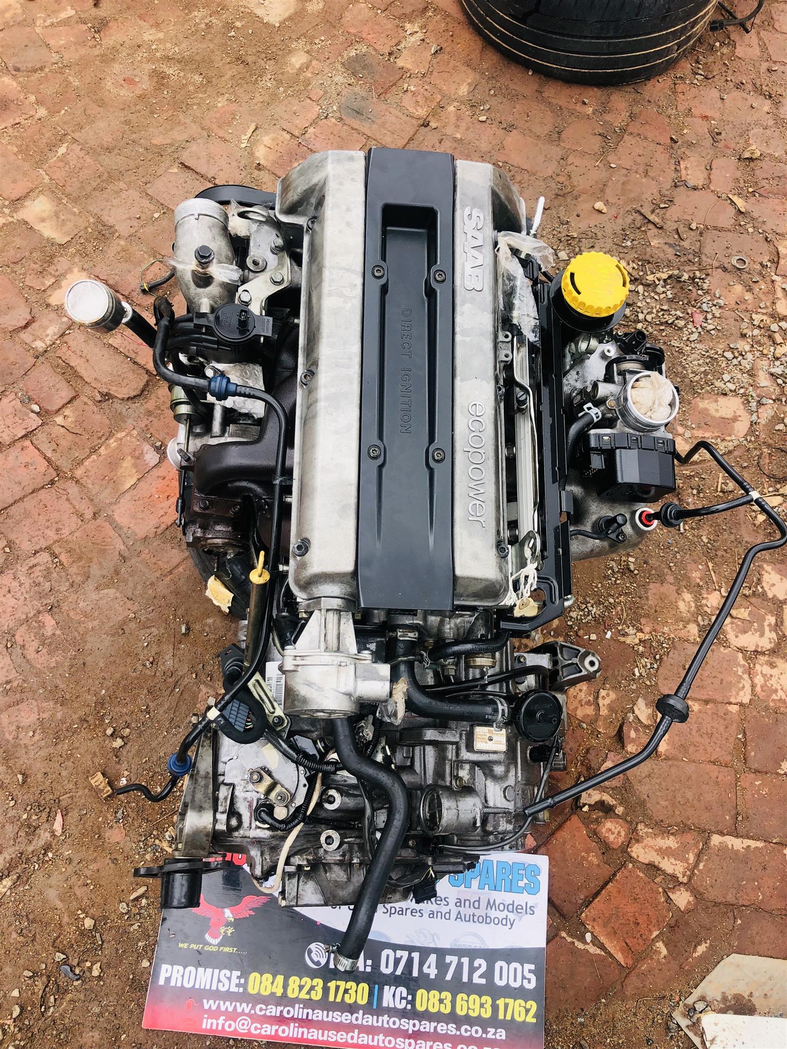 Saab 93 Engine (B205), automatic gearbox sold separately - Private Seller Saab 93 Engine (B205), automatic gearbox sold separately - Private Seller