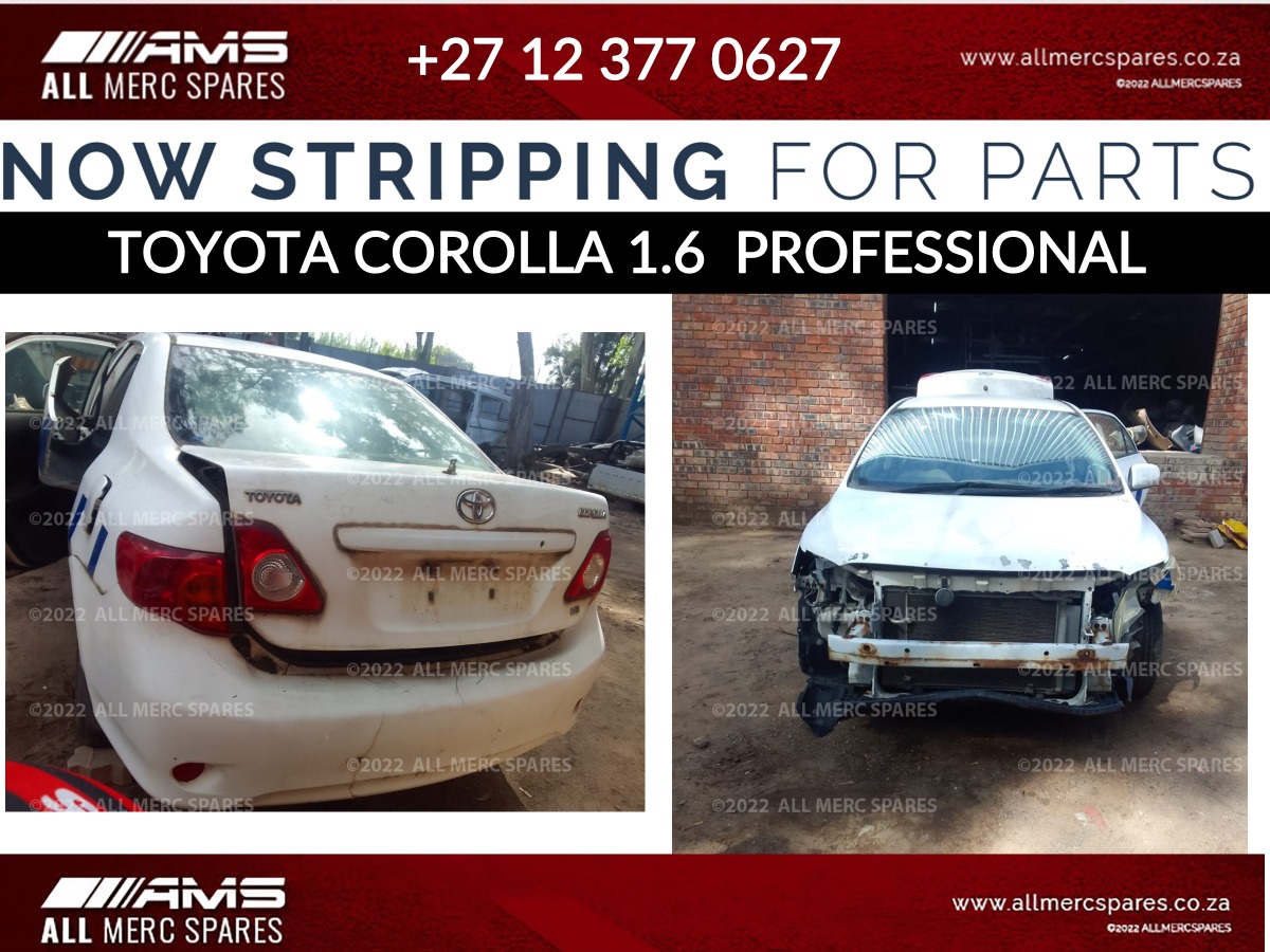 USED TOYOTA COROLLA PROFESSIONAL STRIPPING FOR SPARES - Private Seller USED TOYOTA COROLLA PROFESSIONAL STRIPPING FOR SPARES - Private Seller