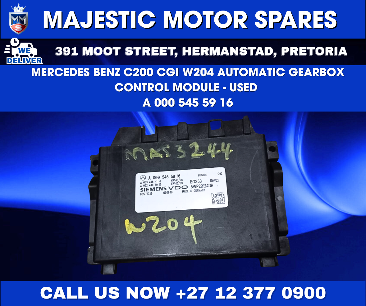 Mercedes-Benz C200 CGI W204 Gearbox Control Module For Sale – Used - Private Seller Mercedes-Benz C200 CGI W204 Gearbox Control Module For Sale – Used - Private Seller