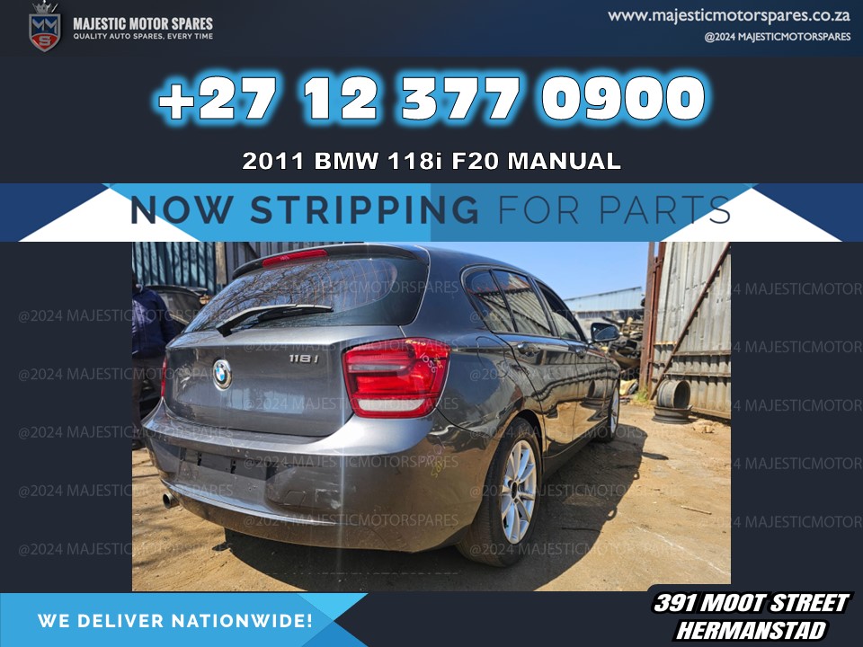 2011 BMW 118i F20 Stripping for Spares - Quality Used Auto Parts Available - Private Seller 2011 BMW 118i F20 Stripping for Spares - Quality Used Auto Parts Available - Private Seller
