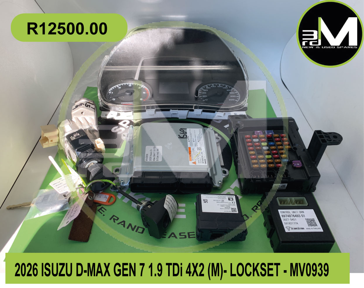 LOCKSET - 2026 ISUZU D-MAX GEN 7 1.9 TDi - Private Seller LOCKSET - 2026 ISUZU D-MAX GEN 7 1.9 TDi - Private Seller