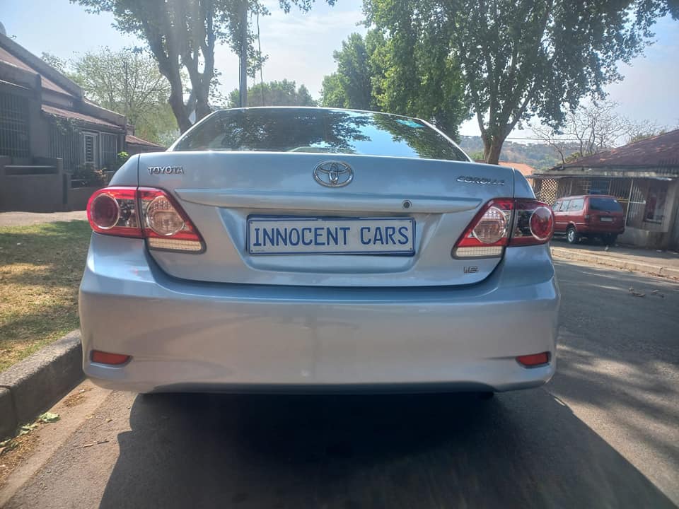 2011 TOYOTA COROLLA PROFESSIONAL 1.6 PETROL, MANUAL, SKY BLUE COLOR