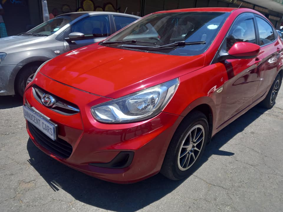 2012 HYUNDAI ACCENT 1.6 PETROL, MANUAL TRANSMISSION, NAROON COLOUR