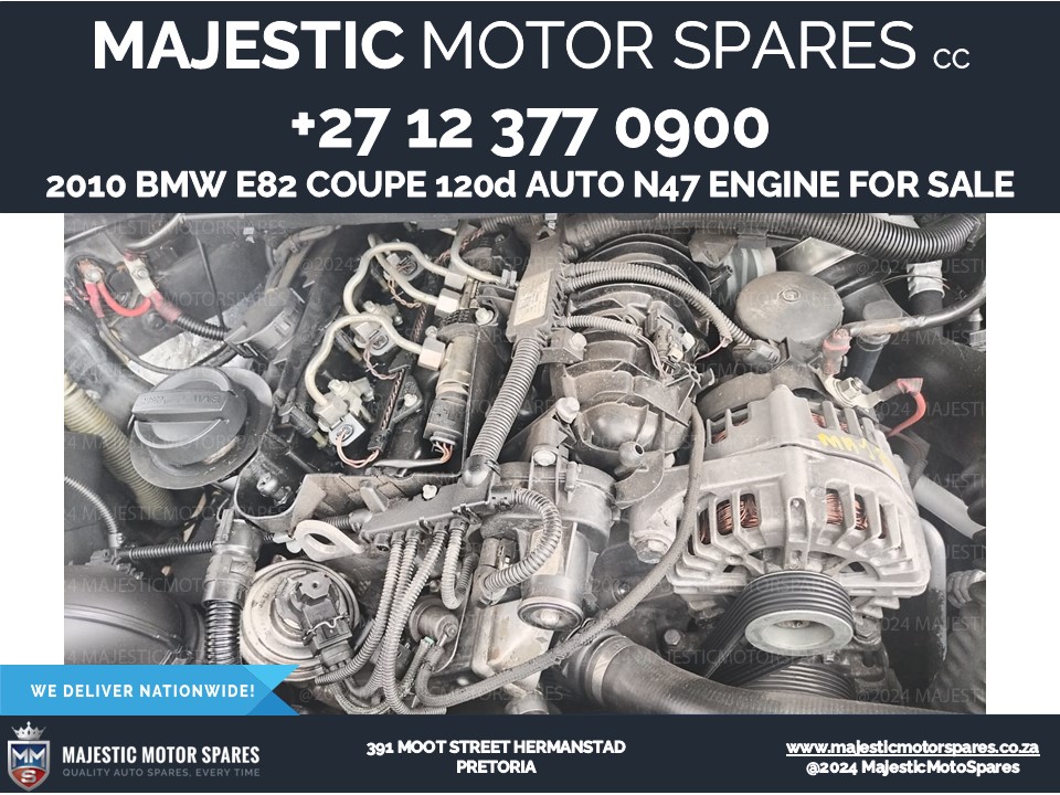 2010 BMW E82 120d N47 Diesel Engine for Sale - Private Seller 2010 BMW E82 120d N47 Diesel Engine for Sale - Private Seller