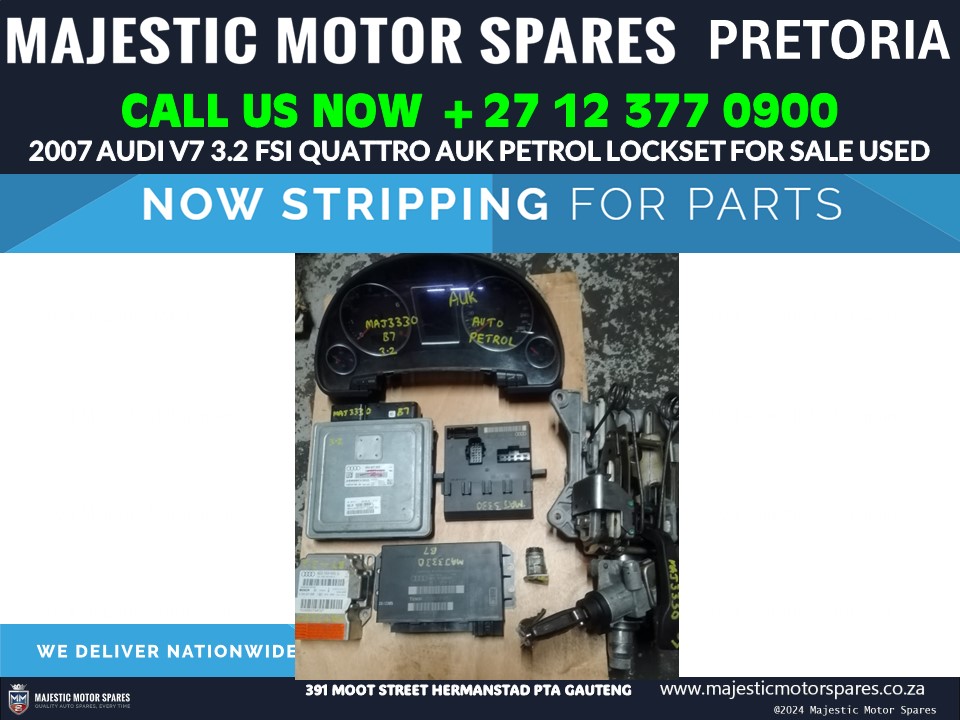 For Sale: 2007 Audi B7 3.2 FSI Quattro Petrol Lockset - Private Seller