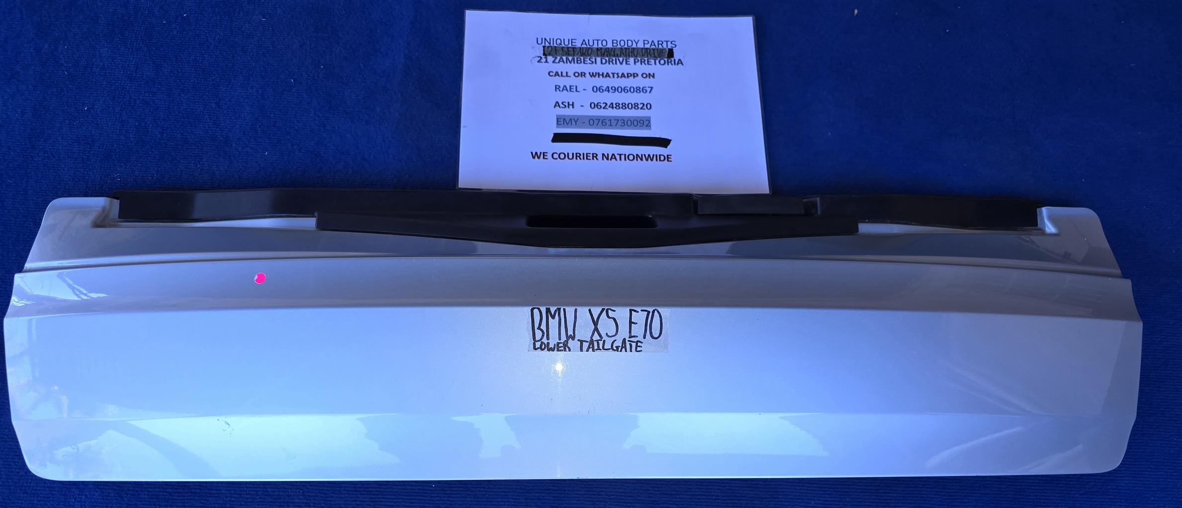 BMW Complete Lower Tailgate BMW Complete Lower Tailgate