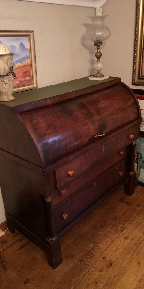 Vintage Roll Top Desk