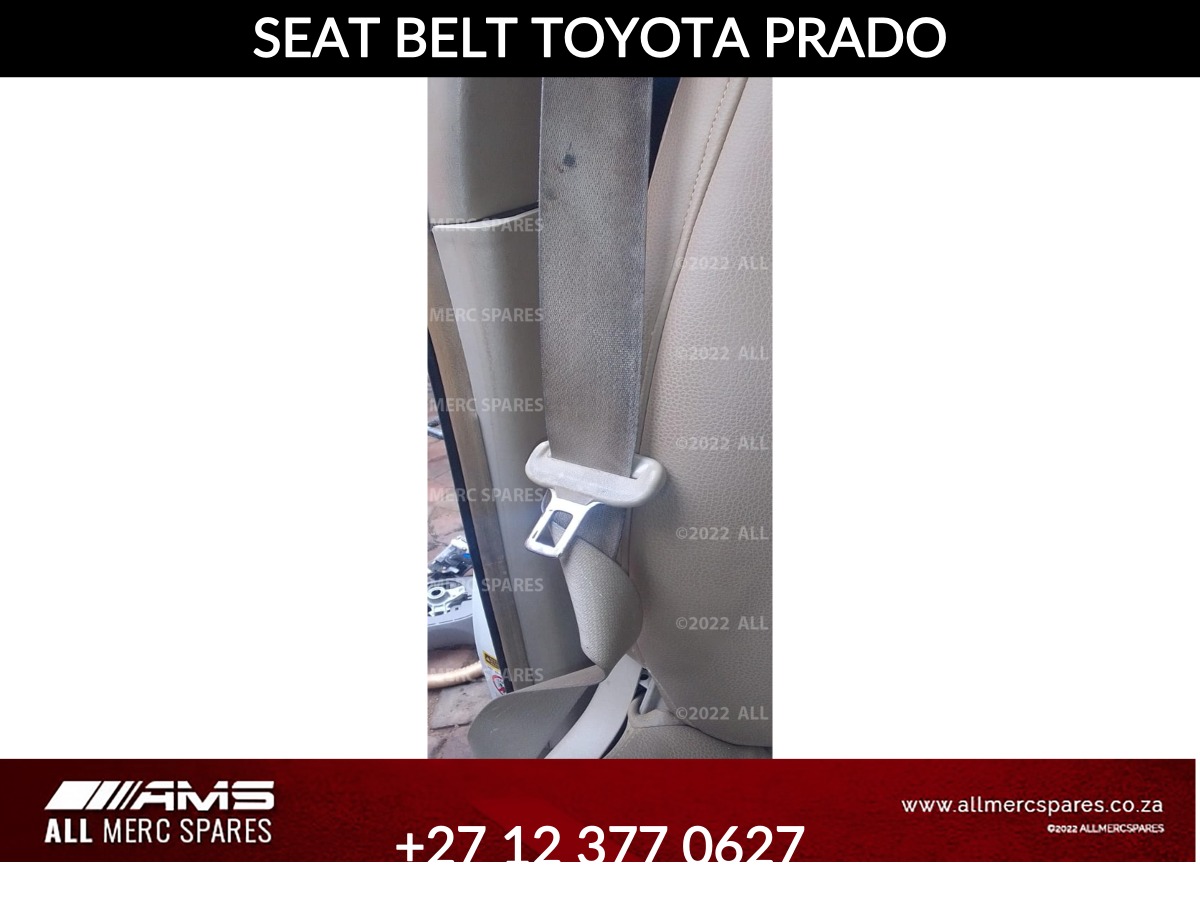 Used Seat Belt for a Toyota Prado for sale - Private Seller Used Seat Belt for a Toyota Prado for sale - Private Seller