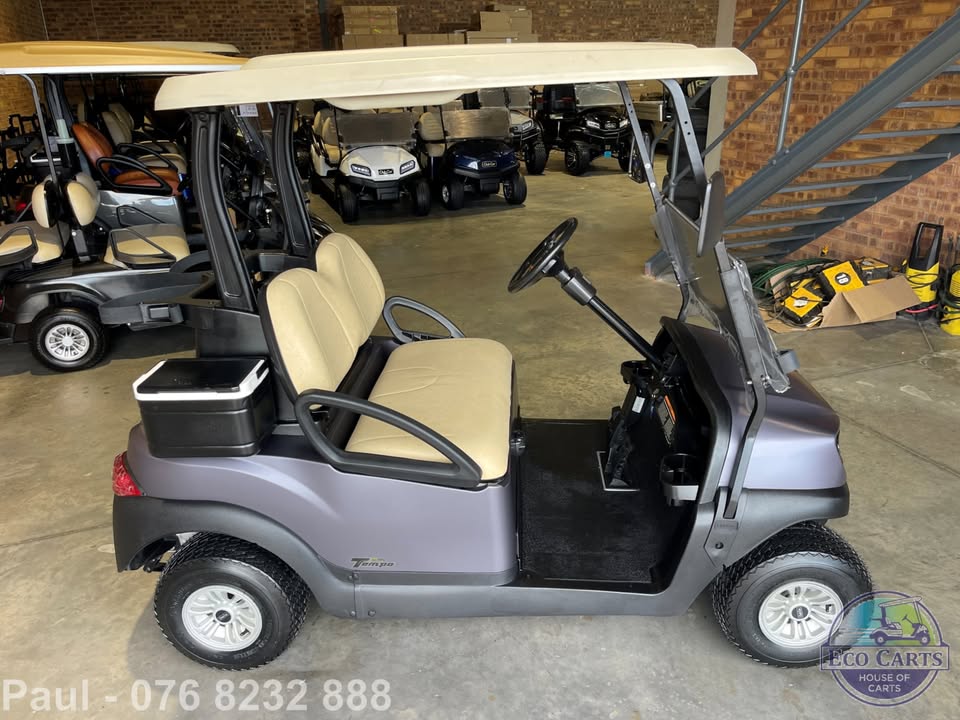 2022 CLUB CAR TEMPO - NEW LITHIUM BATTERY - STILL LIKE NEW - Private Seller
