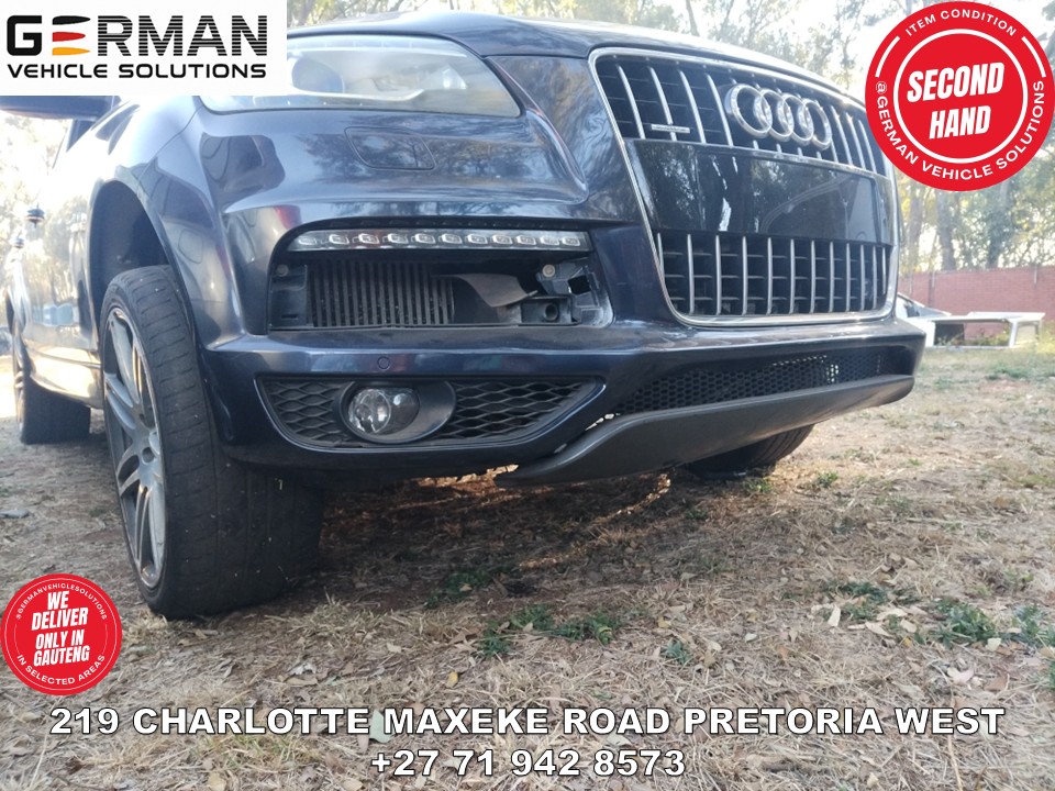 Audi Q7 3.0 tdi quattro facelift front bumper for sale - Private Seller Audi Q7 3.0 tdi quattro facelift front bumper for sale - Private Seller