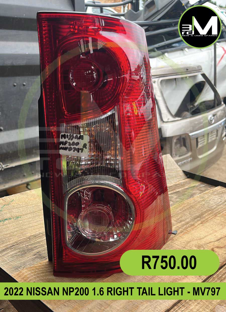2022 NISSAN NP200 1.6 TAIL LIGHT - MV0797 - Private Seller 2022 NISSAN NP200 1.6 TAIL LIGHT - MV0797 - Private Seller