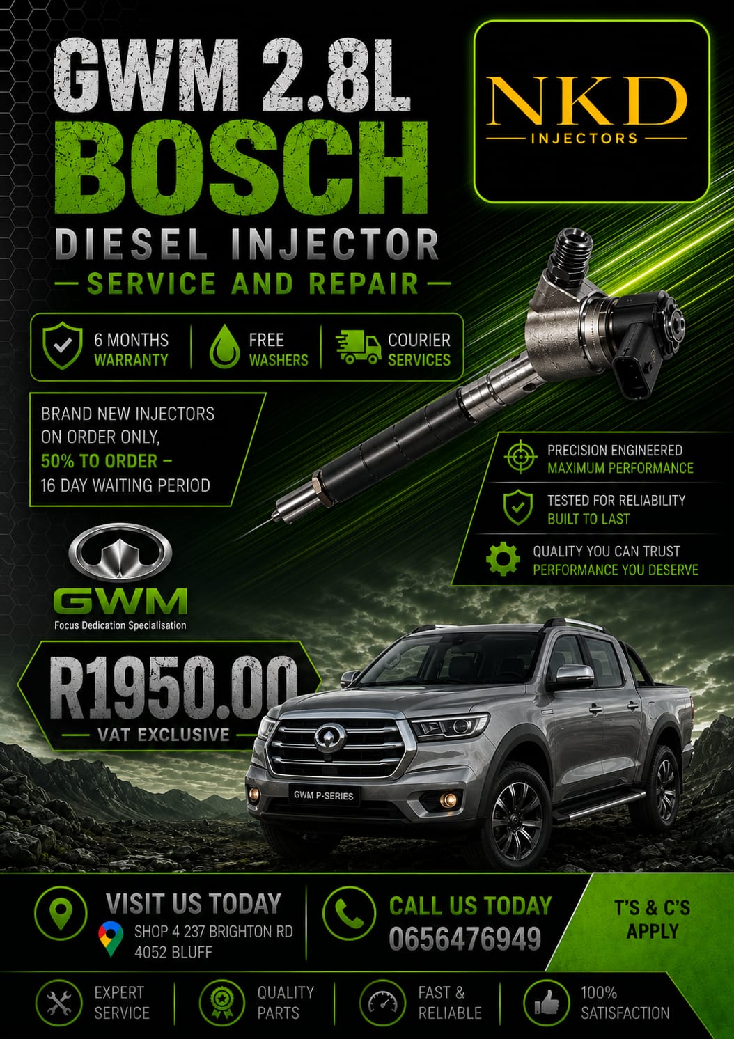 Fix_your_Hyundai_GWM_2.8L_Bosch_Diesel_Injectors_With_NKD - Private Seller Fix_your_Hyundai_GWM_2.8L_Bosch_Diesel_Injectors_With_NKD - Private Seller
