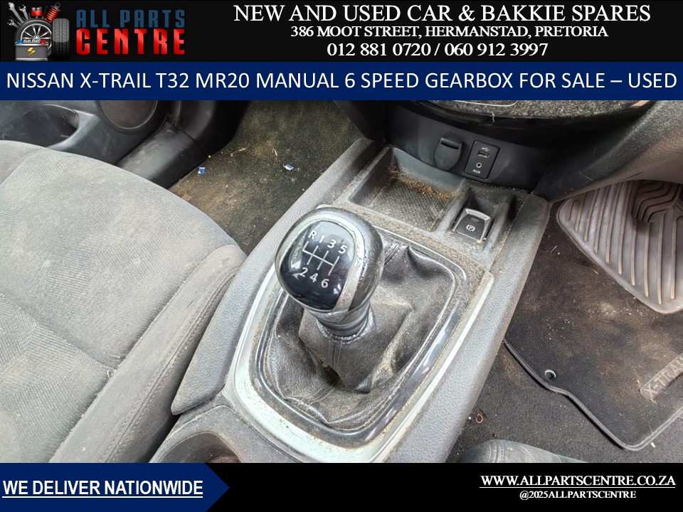 Nissan X-Trail T32 manual 6-speed gearbox for sale