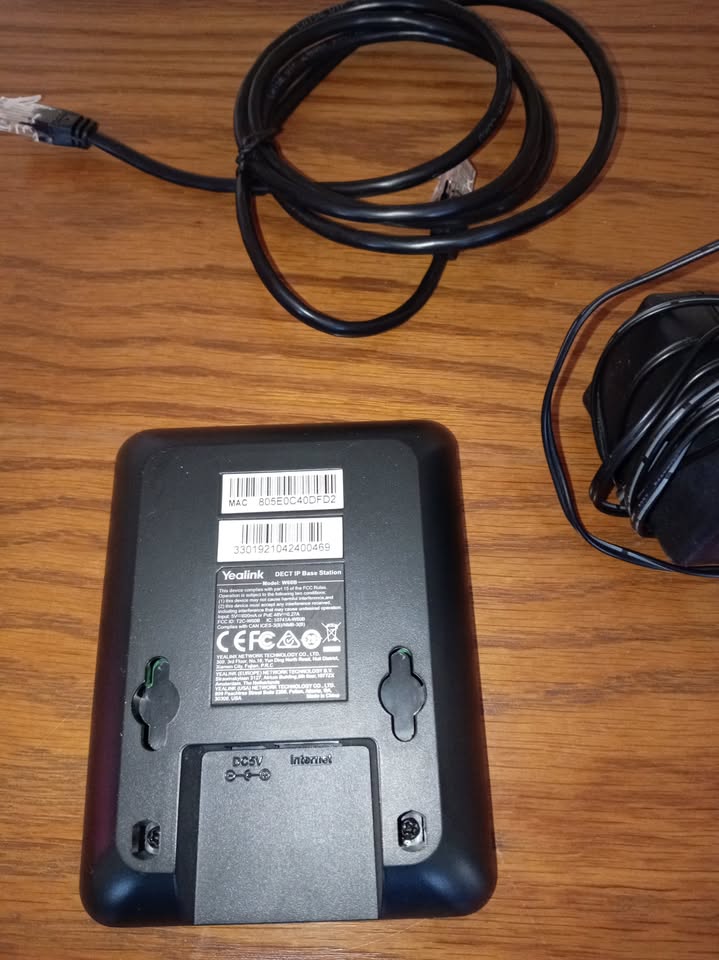 Yealink W60B VoIP Base Station For Yealink W56H Handsets