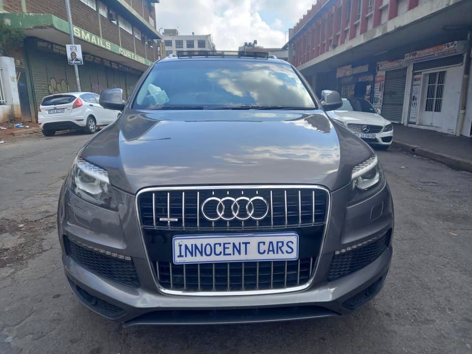 2013 AUDI Q7 3.0TDI DIESEL, QUATRO AUTOMATIC TRANSMISSION, GREY COLOUR 2013 AUDI Q7 3.0TDI DIESEL, QUATRO AUTOMATIC TRANSMISSION, GREY COLOUR