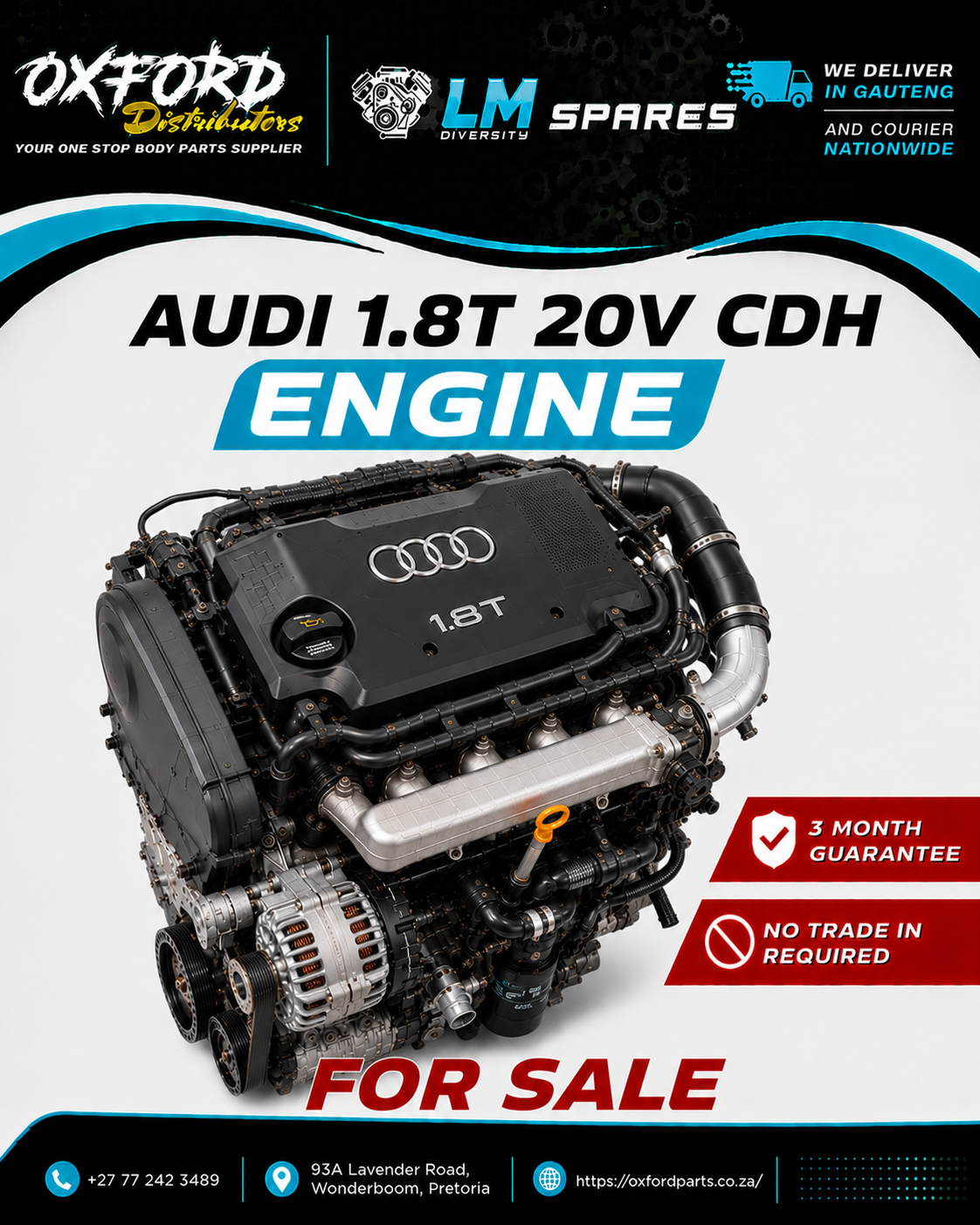 Audi A4 B8 1.8T CDH Engine for sale - Private Seller Audi A4 B8 1.8T CDH Engine for sale - Private Seller