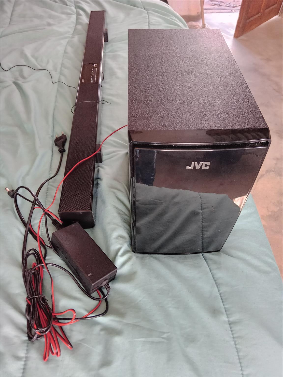 JVC sound bar, a month old very good condition 