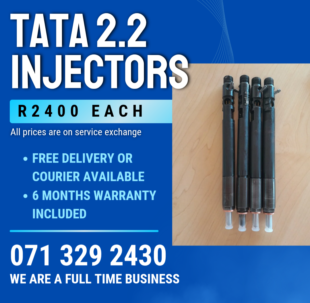 TATA 2.2 INJECTORS FOR SALE WITH WARRANTY - Private Seller TATA 2.2 INJECTORS FOR SALE WITH WARRANTY - Private Seller