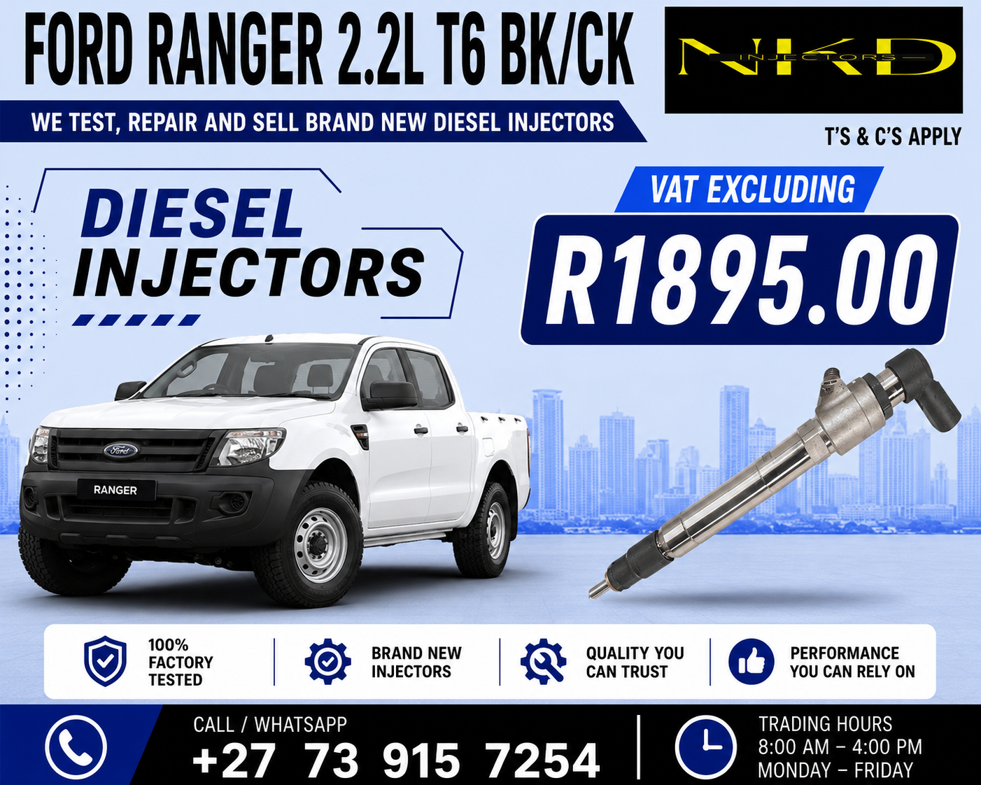 Ford_Ranger_2.2l_Siemens_Injectors - Private Seller Ford_Ranger_2.2l_Siemens_Injectors - Private Seller