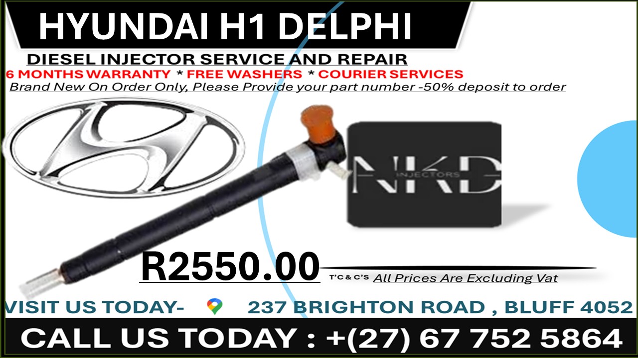 Hyundai H1 Delphi Diesel Injectors on Recondition - Private Seller Hyundai H1 Delphi Diesel Injectors on Recondition - Private Seller