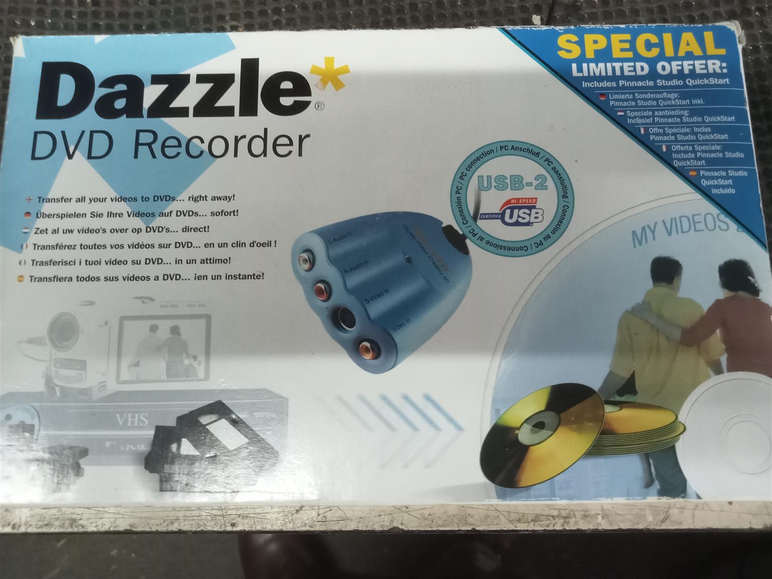 Dazzle Video converter (Pinnacle)