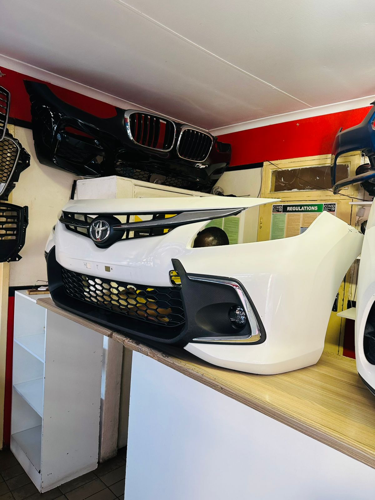 2023 TOYOTA STARLET WHITE BUMPER COMPLETE FOR SALE - Private Seller 2023 TOYOTA STARLET WHITE BUMPER COMPLETE FOR SALE - Private Seller