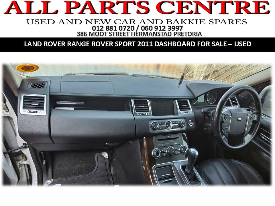 2011 Range Rover Sport Supercharged Dashboard for sale – Used - Private Seller 2011 Range Rover Sport Supercharged Dashboard for sale – Used - Private Seller