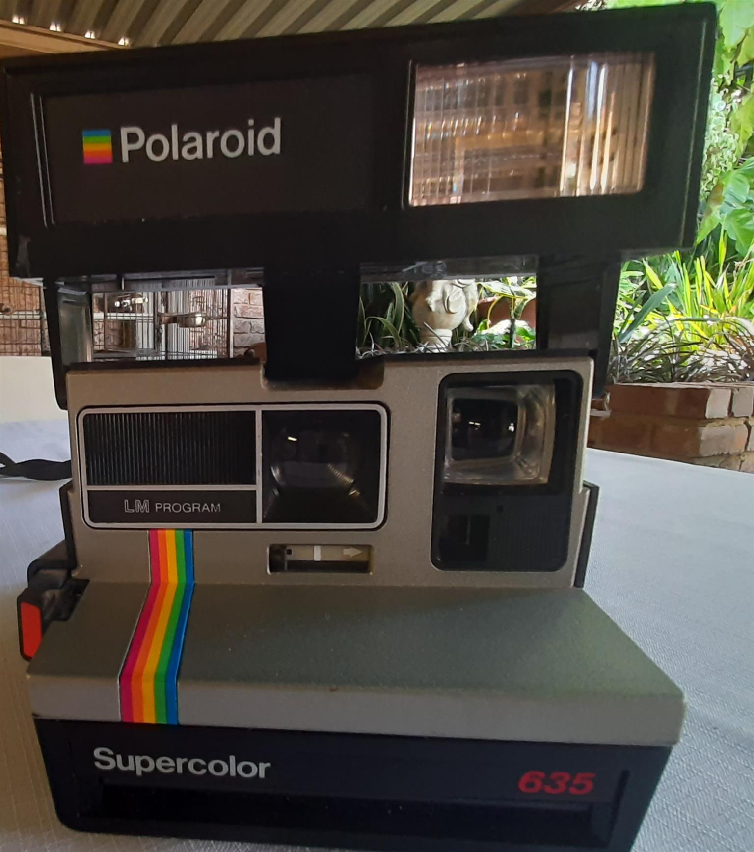 Vintage Palaroid LM program 635 CL 635 1980 camera . Very good condition