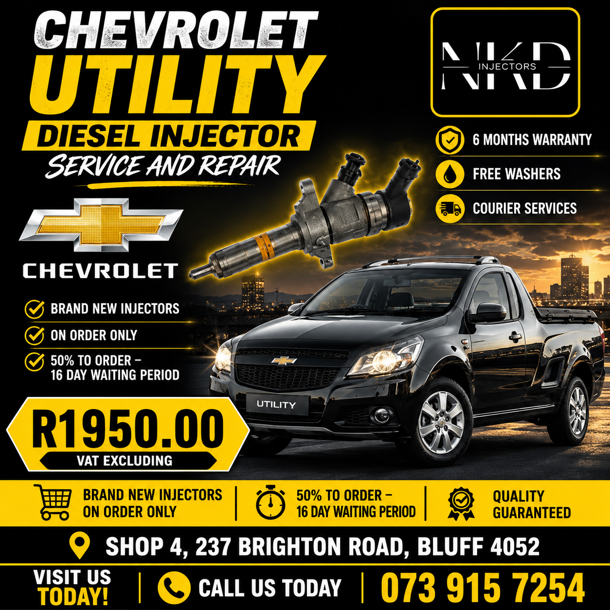 Repair_Chevrolet_Utility_Injectors - Private Seller Repair_Chevrolet_Utility_Injectors - Private Seller