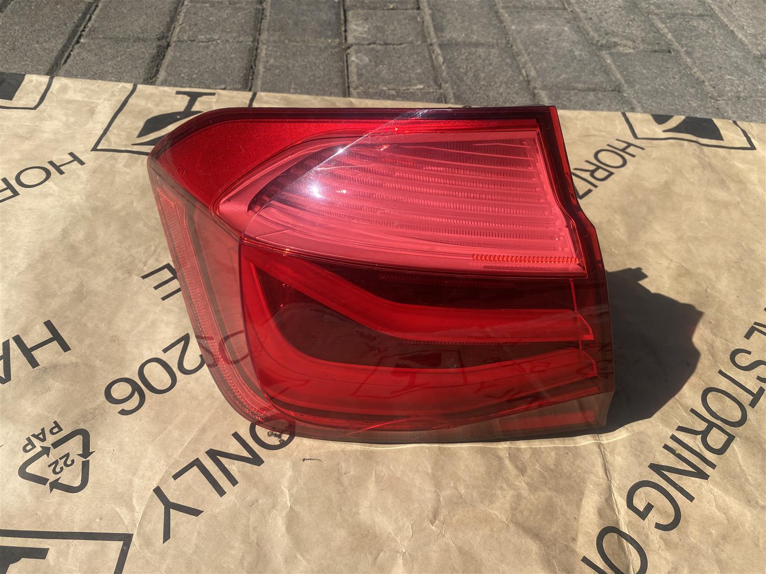 2018 BMW F30 3-SERIES OUTER LED TAIL LIGHT LEFT SIDE FOR SALE
