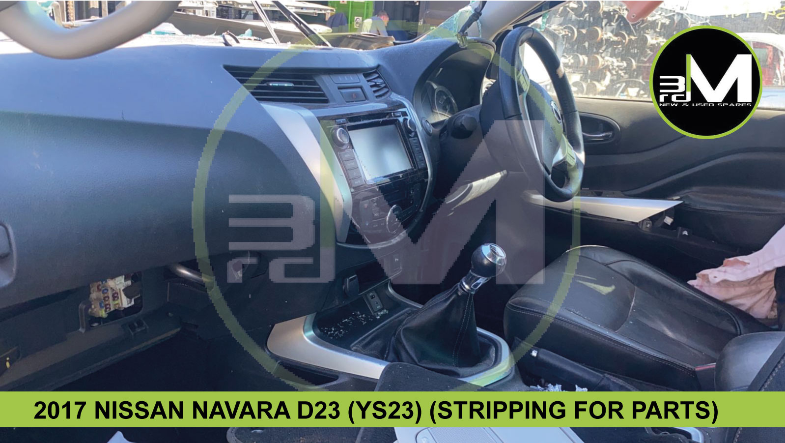 2017 NISSAN NAVARA D23 (YS23) (STRIPPING FOR PARTS)