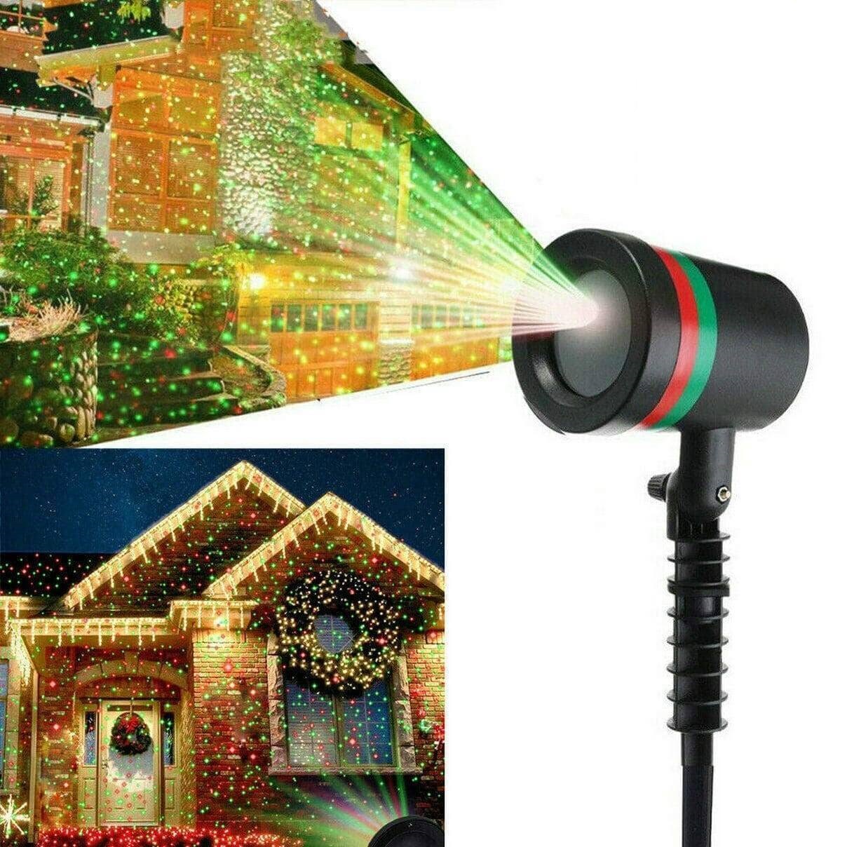 Laser Stage Disco Party Holographic Light Projector, Landscape Garden Outdoor