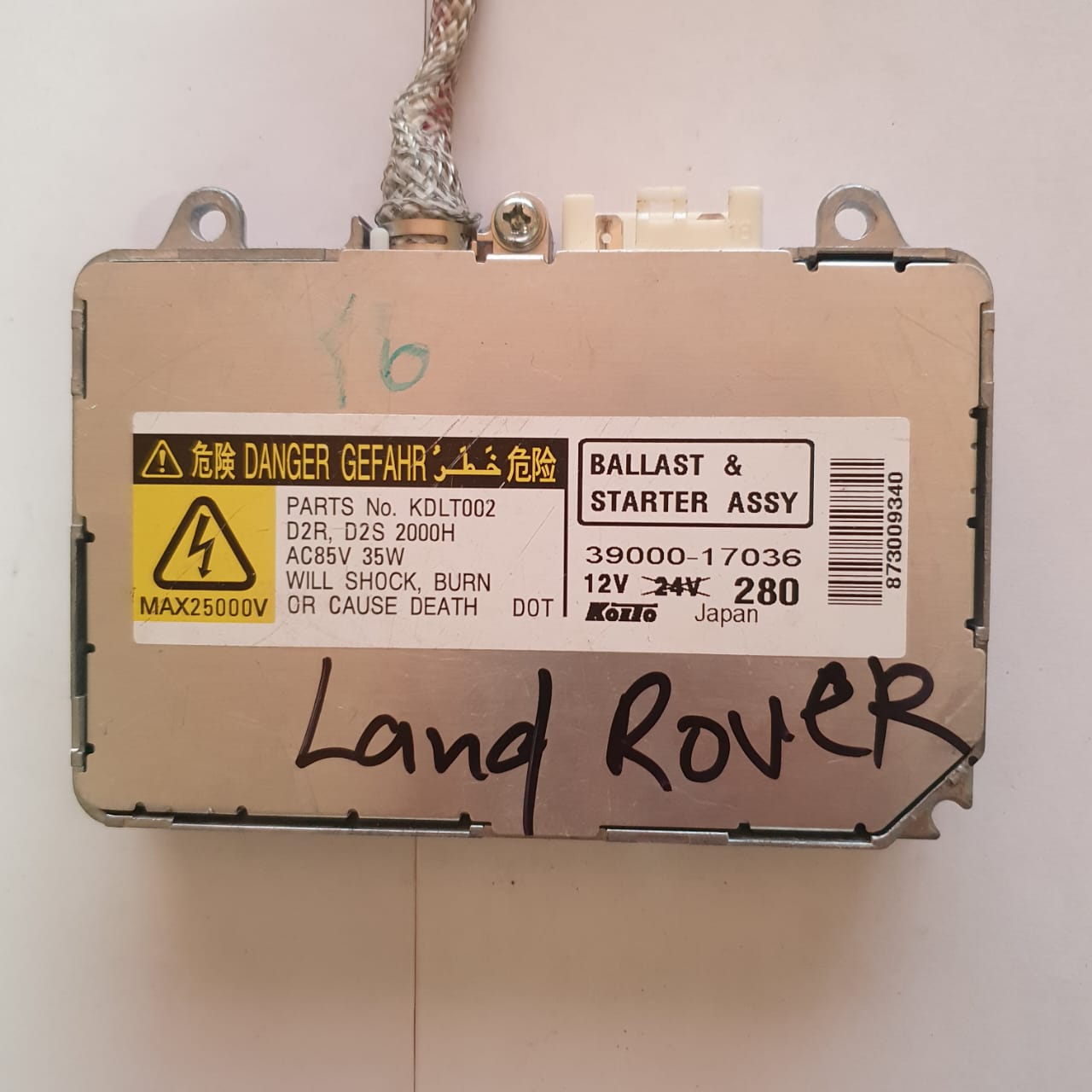 LAND ROVER DISCOVERY SPORT KOITO BALLAST & STARTER ASSEMBLY (2005-2009) - Private Seller LAND ROVER DISCOVERY SPORT KOITO BALLAST & STARTER ASSEMBLY (2005-2009) - Private Seller