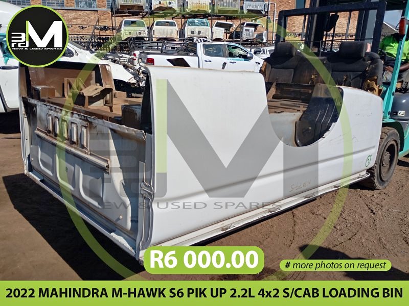 2022 MAHINDRA M HAWK S6 PIK UP 2.2L 4×2 SCAB LOADING BIN  MV0802