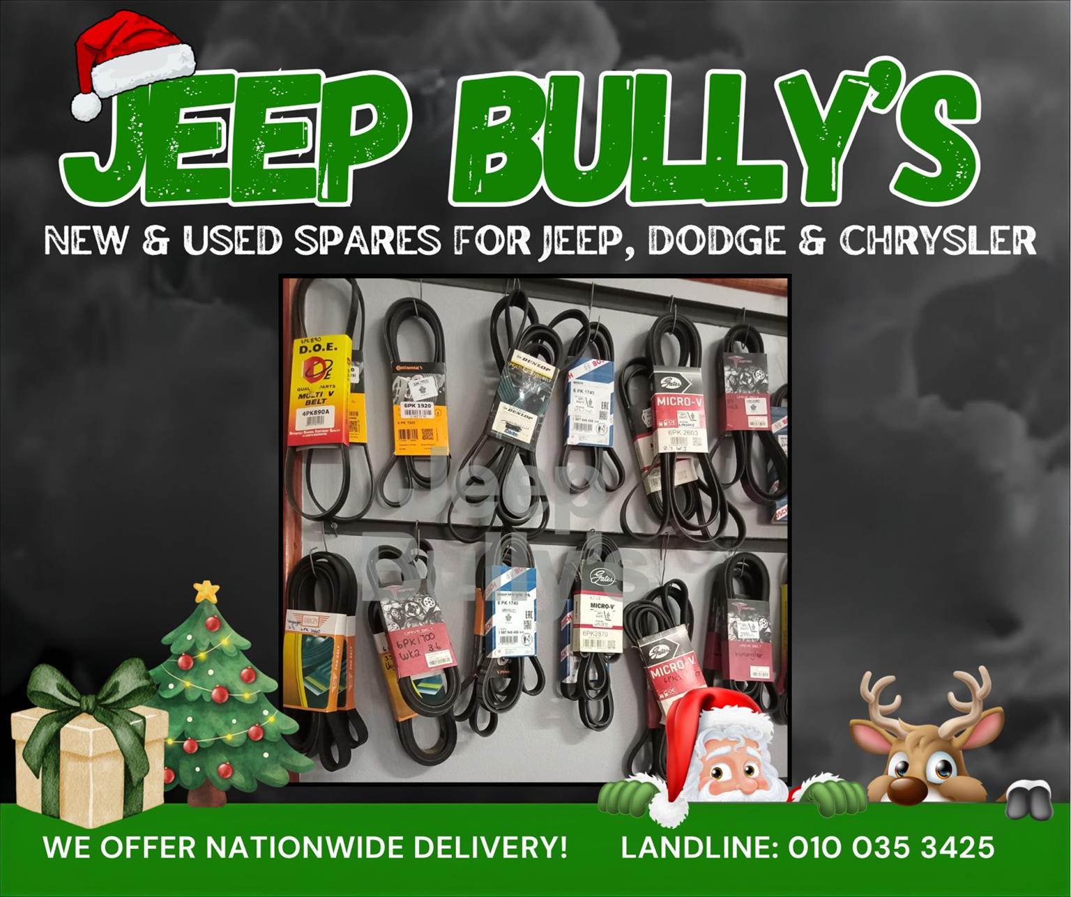 FAN BELTS | JDC | JEEP AND DODGE REPAIRS | IN STOCK - Private Seller FAN BELTS | JDC | JEEP AND DODGE REPAIRS | IN STOCK - Private Seller