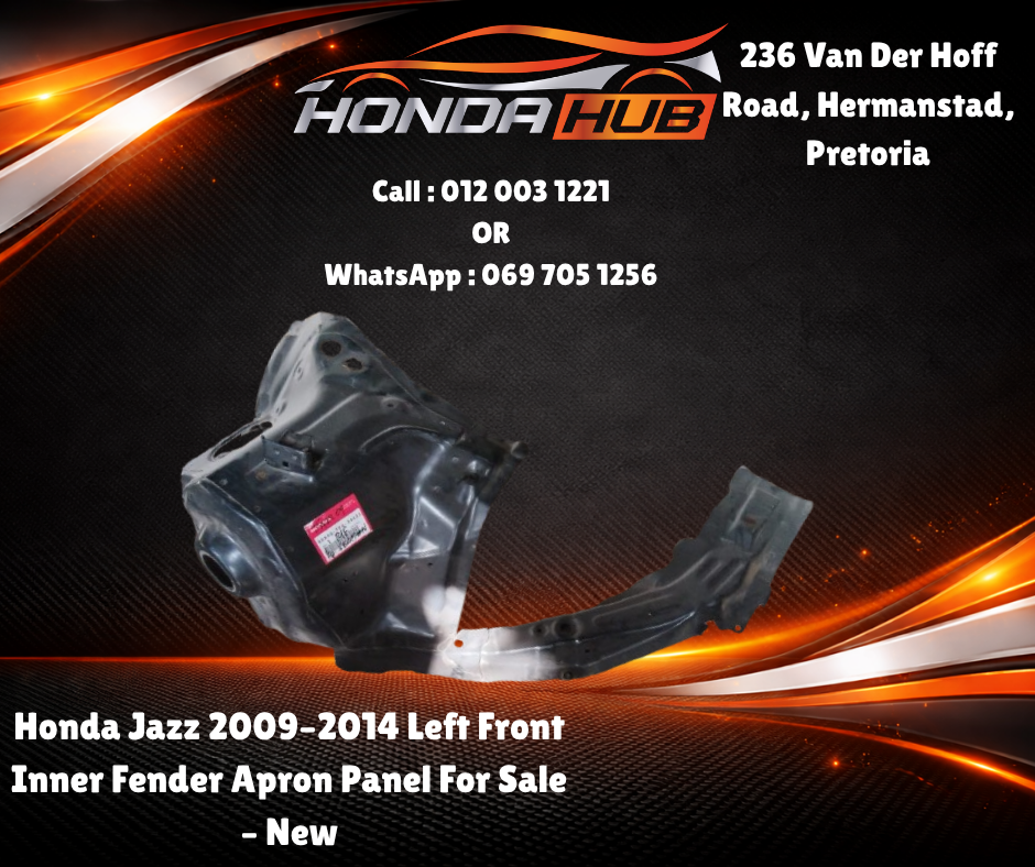 Honda Jazz 2009–2014 Left Front Inner Fender Apron Panel For Sale – New - Private Seller Honda Jazz 2009–2014 Left Front Inner Fender Apron Panel For Sale – New - Private Seller