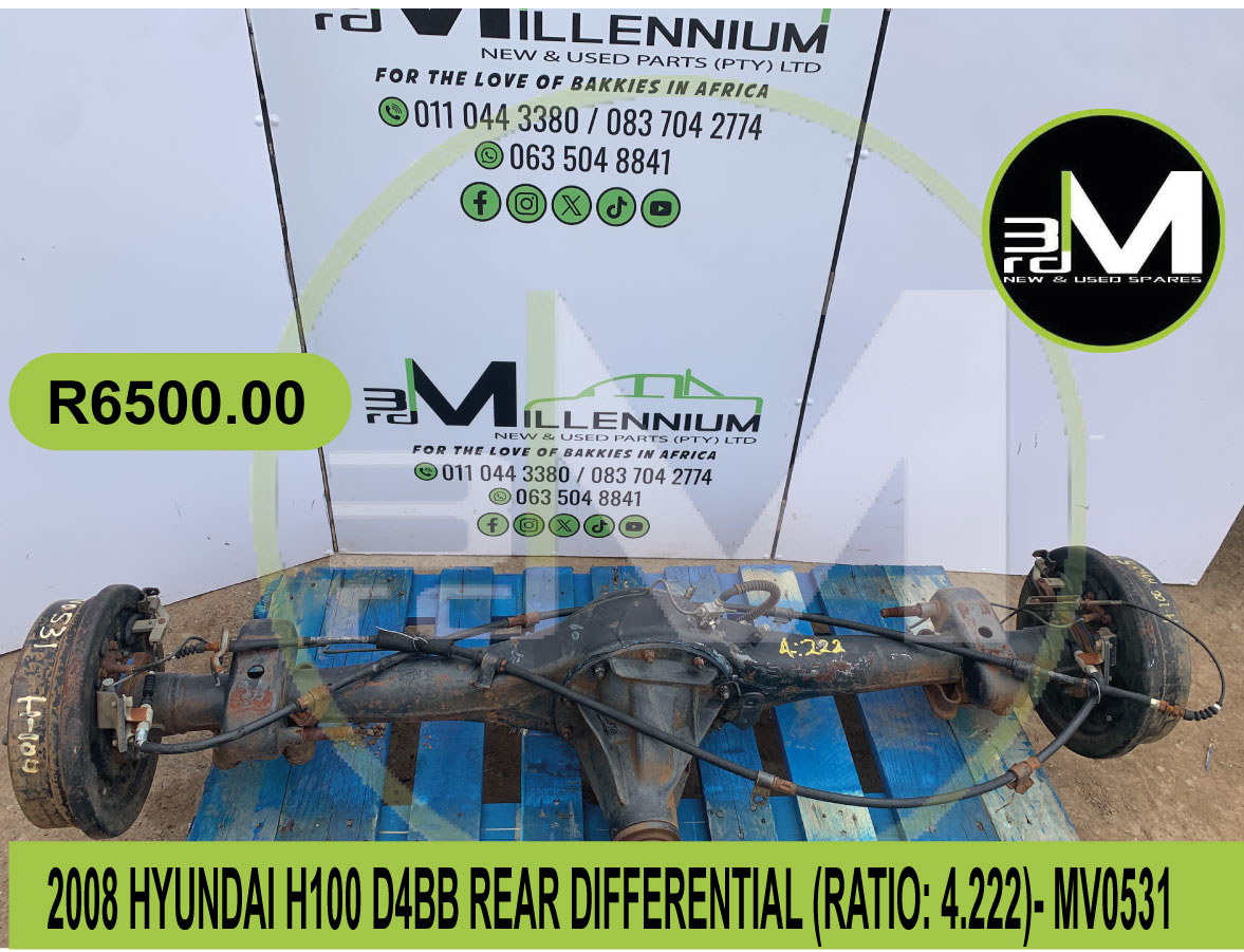 Rear Differential- Hyundai H100 - Private Seller Rear Differential- Hyundai H100 - Private Seller