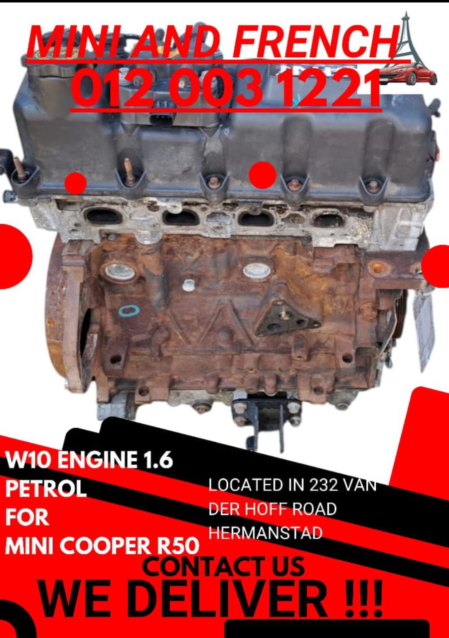 USED W10 ENGINE 1.6 PETROL FOR MINI R50 FOR SALE - Private Seller USED W10 ENGINE 1.6 PETROL FOR MINI R50 FOR SALE - Private Seller