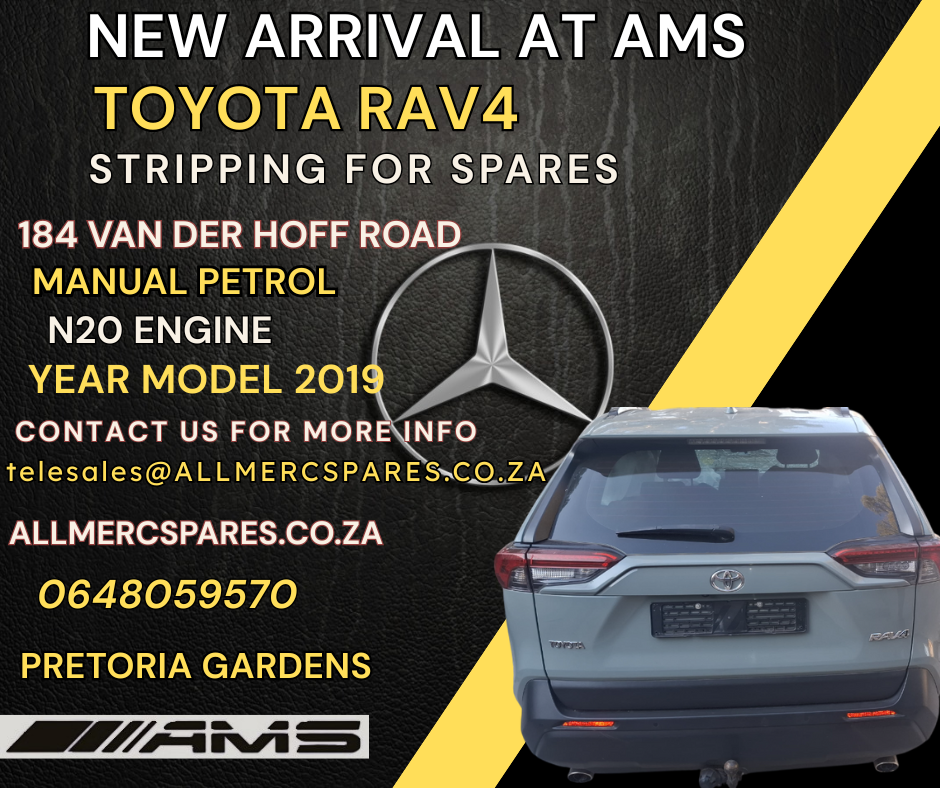 NEW ARRIVAL AT AMS – TOYOTA RAV4 2019 NOW STRIPPING FOR SPARES - Private Seller NEW ARRIVAL AT AMS – TOYOTA RAV4 2019 NOW STRIPPING FOR SPARES - Private Seller