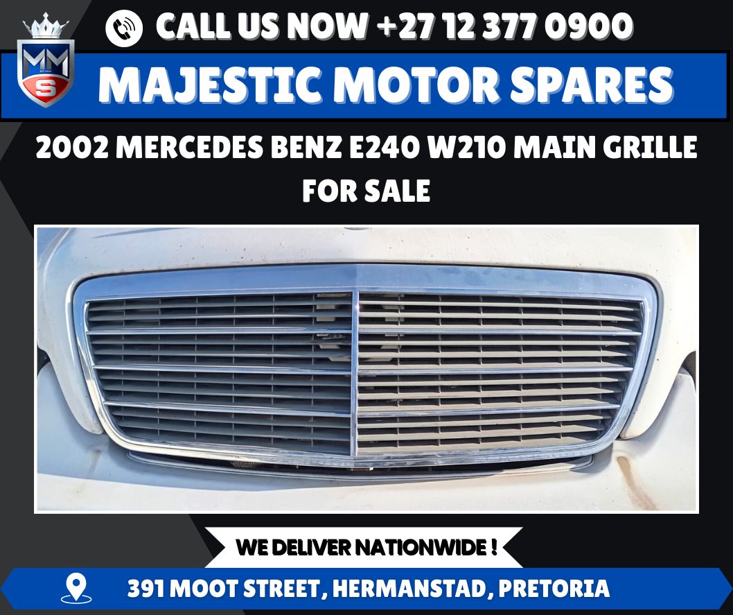 2002 Mercedes-Benz E240 W210 Main Grille for Sale (Second-Hand) - Private Seller 2002 Mercedes-Benz E240 W210 Main Grille for Sale (Second-Hand) - Private Seller